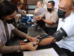 Anggota Polres Lampung Selatan Vaksin Booster Kedua Dan Edukasi Kesehatan