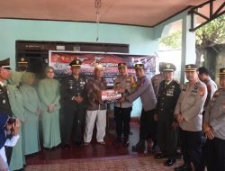 Kompak, Kodim 1411 Dan Polres Bulukumba Anjangsana Ke Purnawirawan TNI-Polri