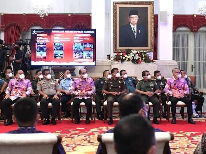 Presiden Jokowi Sampaikan Sejumlah Arahan Kepada Peserta PPRA LXIII dan LXIV Lemhannas