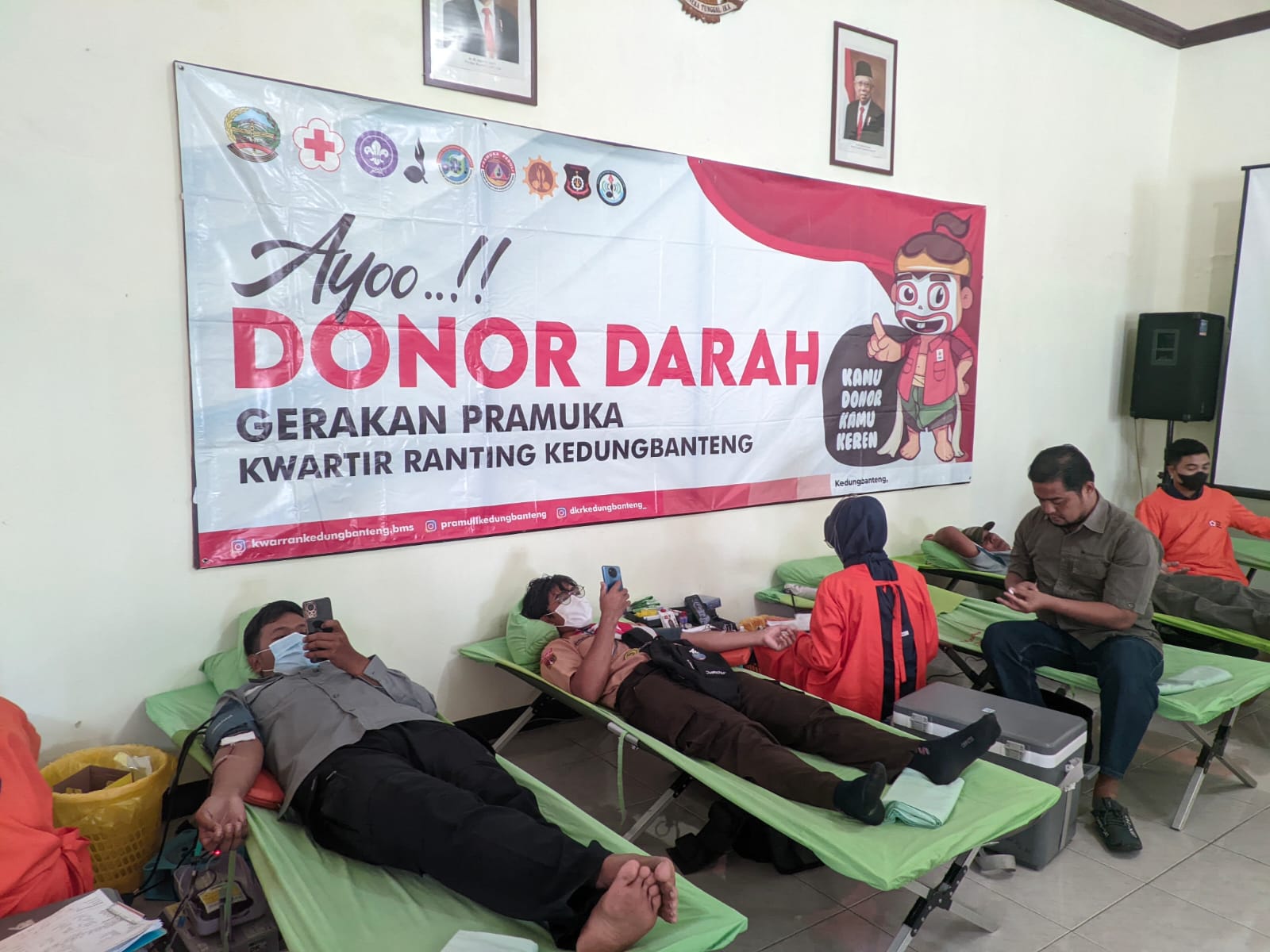 Pramuka Peduli Kedungbanteng Berhasil Donorkan 30 Kantong Darah