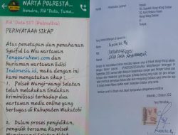 Sekwan DPRD Kabupaten Wakatobi Resmi Menyerahkan Surat Pencabutan Laporan-Nya Kepolsek Wangi Wangi Selatan,, Ini Tanggapan-Nya !!!