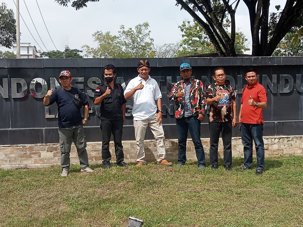 Laskar Merah Putih ( LMP ) DPD Kabupaten Lampung Tengah Geruduk PT Indonesia Ethanol Industry