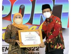 Bupati Gus Muhdlor Mendapat Apresiasi dan Penghargaan Dari Gubernur Jatim, Sidoarjo Sebagai penyokong Ekspor Jawa Timur