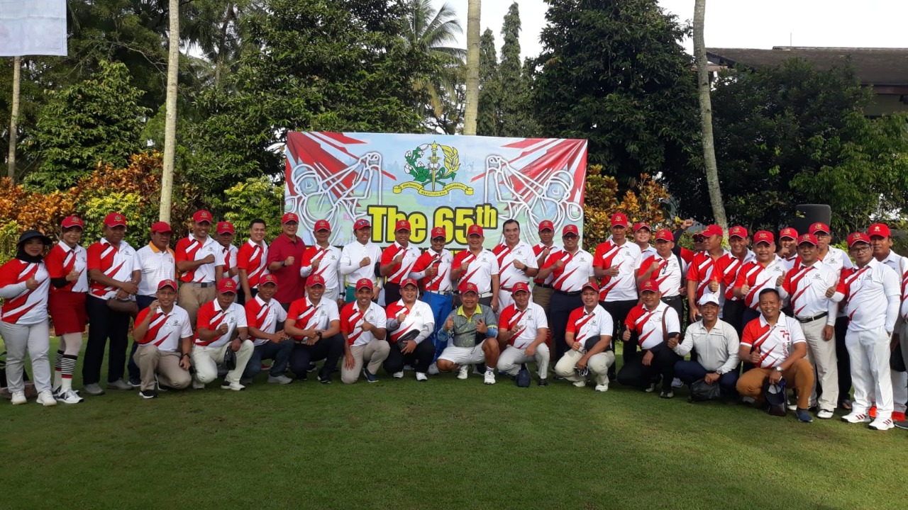 Golf Tournament Dalam Rangka HUT ke 65 Akademi Militer Tahun 2022