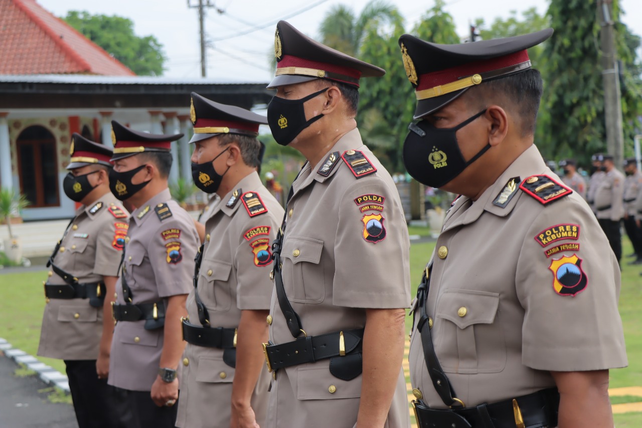 4 Kursi Jabatan Perwira Diserahterimakan Kapolres Kebumen