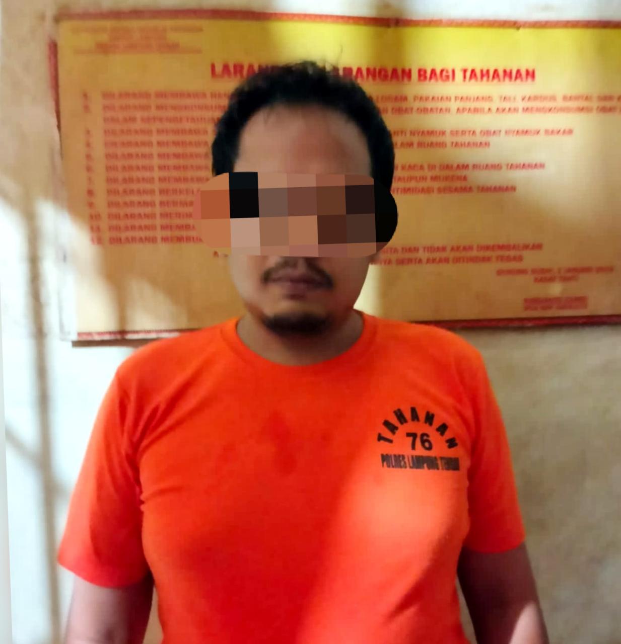 Tim Reserse Narkoba Polres Lampung Tengah Berhasil Menangkap Bandar Narkoba