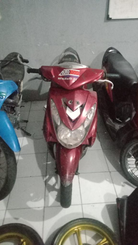 Tim Resmob 308 dan Unit Ranmor Satreskrim Polresta Bandar Lampung Meringkus Sindikat Pelaku Spesialis Pencurian Sepeda Motor