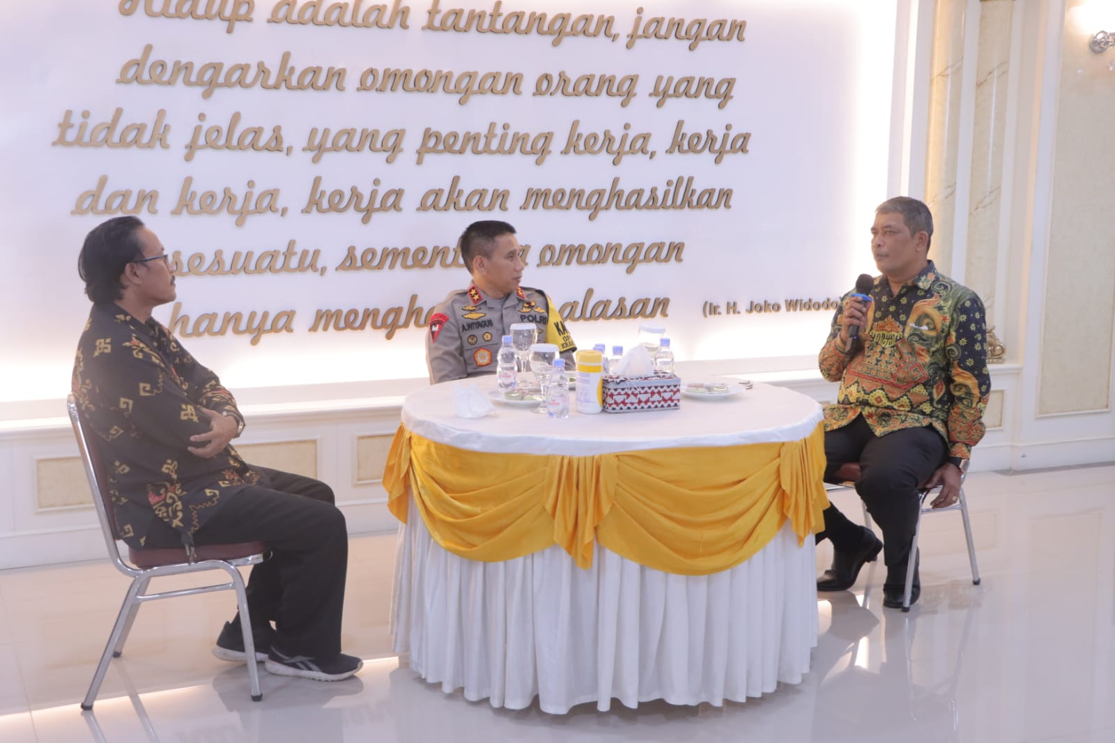 Kapolda Lampung menerima audiensi dari Persekutuan Gereja Indonesia Wilayah Lampung