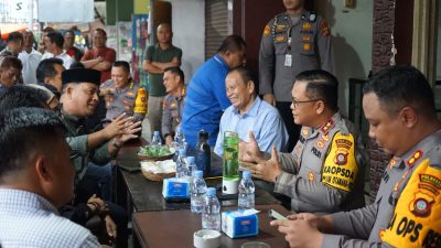 Jum’at Curhat, Kapolda Gorontalo Helmy Santika Sambangi Warkop Ano Tampung Keluh Kesah Masyarakat
