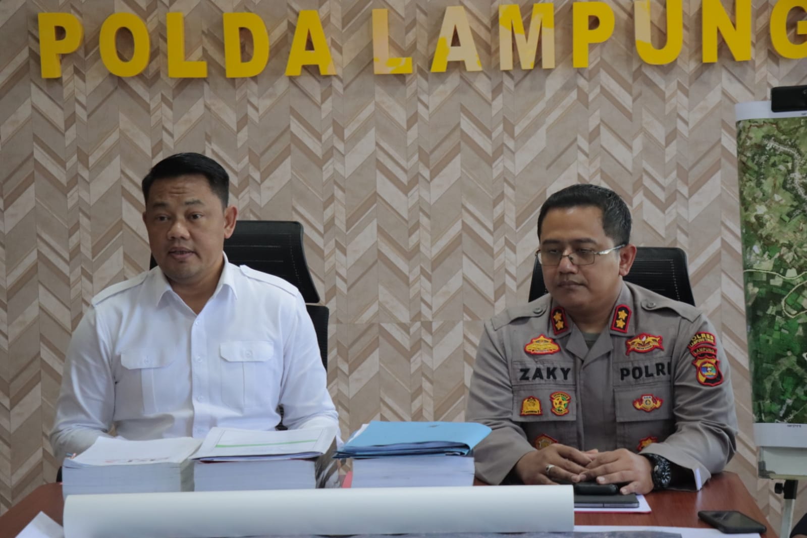 Polda Lampung, Dalami Dugaan Korupsi pengadaan tanah bendungan, modus operandi tanam tumbuh fiktif, kerugian negara 50 Milyar di Lampung Timur