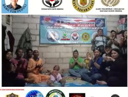 Kunjungan Ketua Umum Dapur Santri Indonesia Bambang Sudiyono Bersama Team APKWSI dan LIN ke Desa Sukakerta Kecamatan Sukawangi Kab Bekasi Untuk Uluran Tangan dan Berbagi Kasih