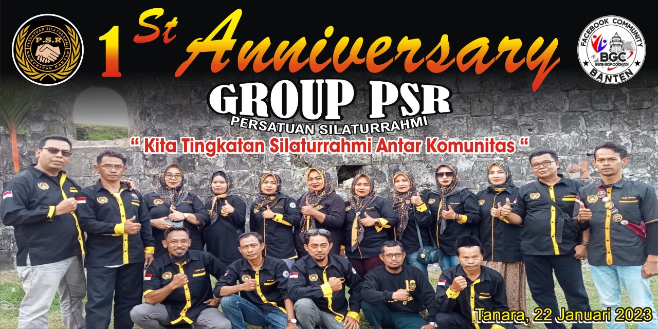 Komunitas PSR Mengadakan Acara Milad Ke 1, Mengundang 51 Komunitas Se Wilayah Banten