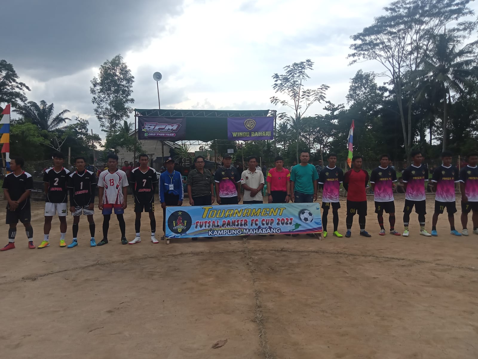 Bahori Muslim S,p,d (Kakam) Mahabang Membuka Acara Turnamen Futs Panser FC Cup 2023