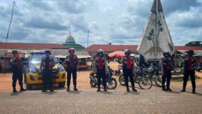 Sat Samapta Polres Lampung Tengah Melaksanakan Patroli KYRD