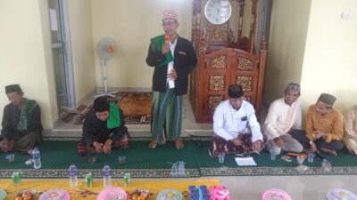 Panitia Masjid Al-Ikhlas Kampung Teladas Menggelar Acara Isra Mi'raj
