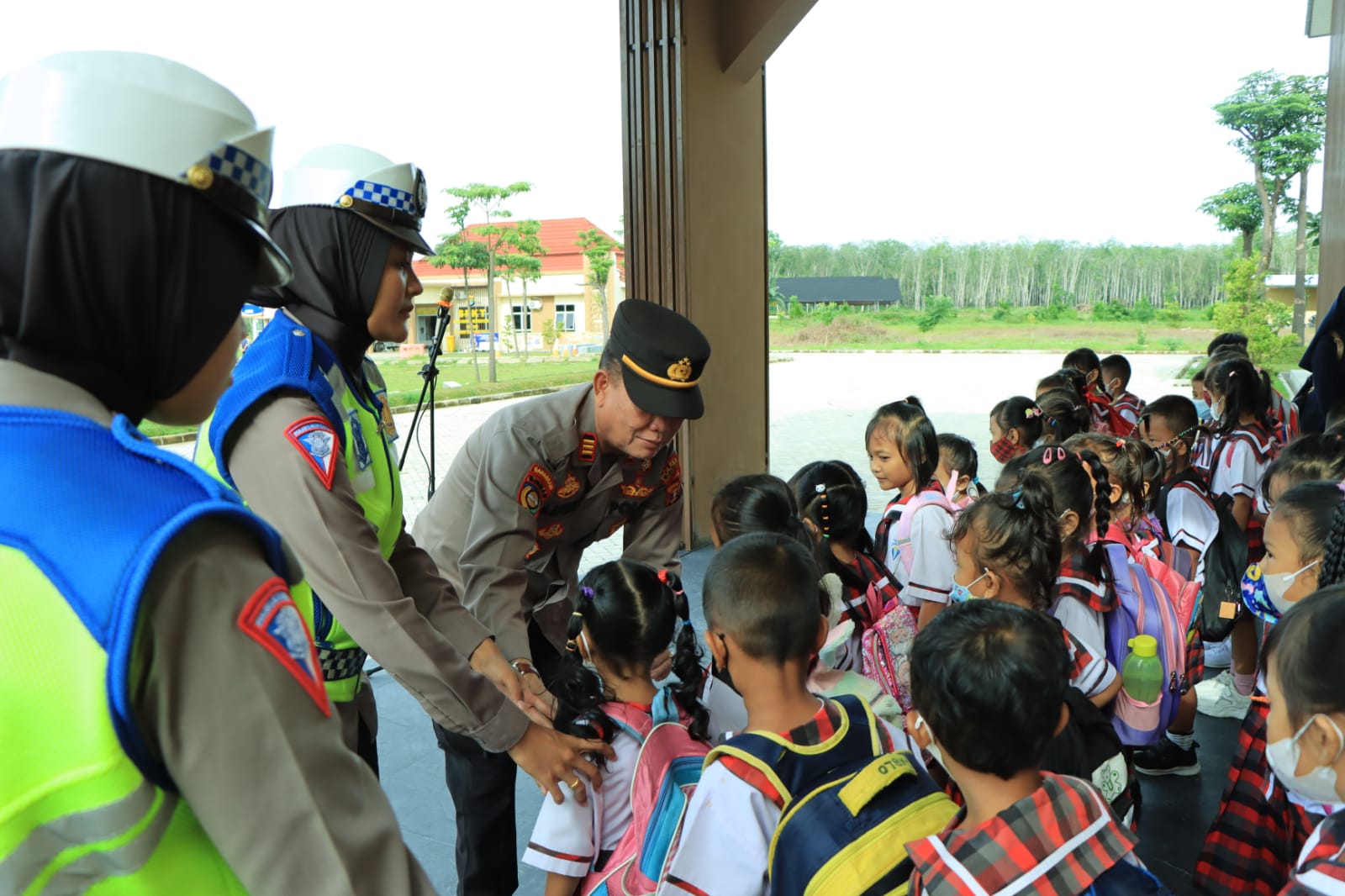 Polisi Sahabat Anak, Polres Tulang Bawang Barat Menerima Kunjungan Anak TK Tarakanita