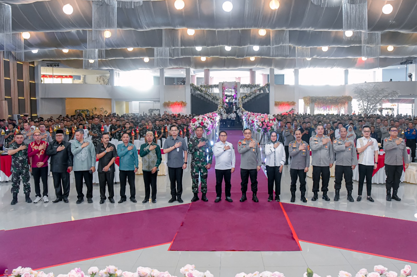 Apel Tiga Pilar, Upaya Polda Gorontalo Siapkan Kondisi Kamtibmas Dan Sukseskan Pemilu 2024