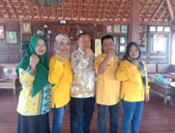 Bersama SIDI SS Msi , Pimpinan Desa partai Golkar se kecamatan Cilongok bisa bersatu di joglo langgongsari