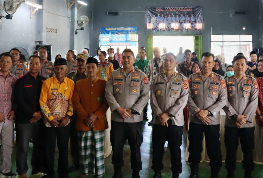 Polda Lampung Bersama PJU Polda Lampung Menyelenggarakan Kegiatan Jumat Curhat