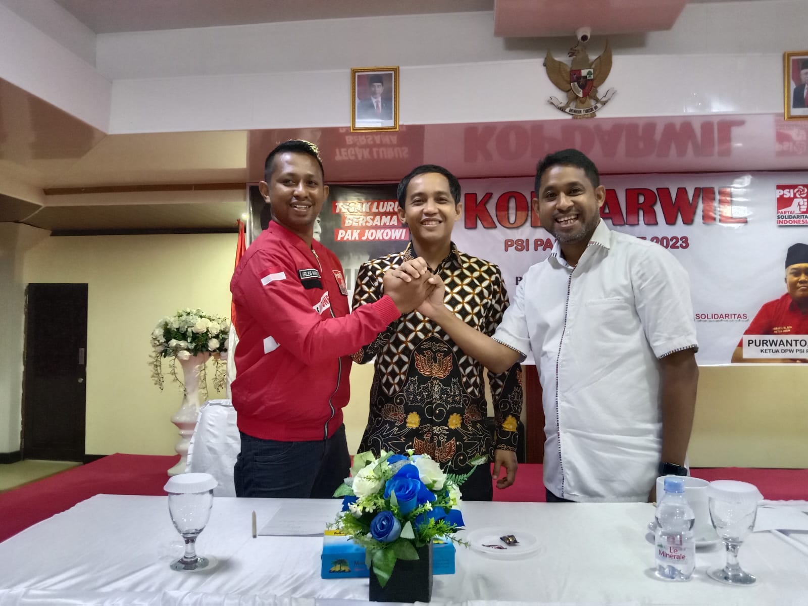 Kegiatan KOPDAR PSI Se-Papua Barat Turut Hadir Wakil Ketua Dewan Pembina PSI, Begini Kata Apeles Manibuy 