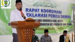 Ketua DPRD Jepara Haizul Ma'arif Mengajak Ulama Sejepara Pemilu LUBER Serta Damai