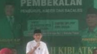 Sandiaga Uno Doakan Sholihin PPP Jadi Wali Kota Bekasi