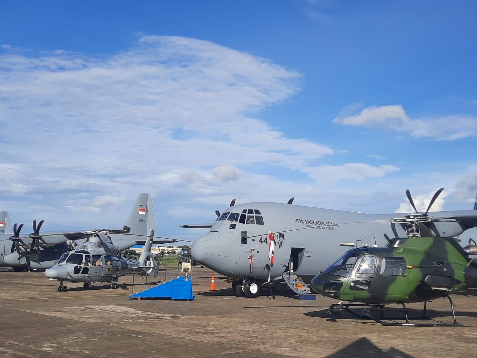 Mengintip 'Si Bongsor' Super Hercules Terbaru TNI AU