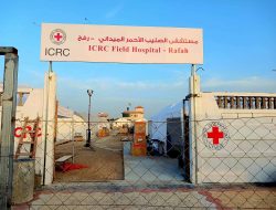 Palang Merah Buka Rumah Sakit Lapangan di Gaza